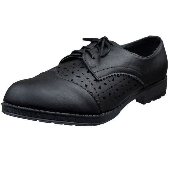 Women Closed Toe Shoe Lace Up Oxford Vintage LEESA - Picture 8 of 8